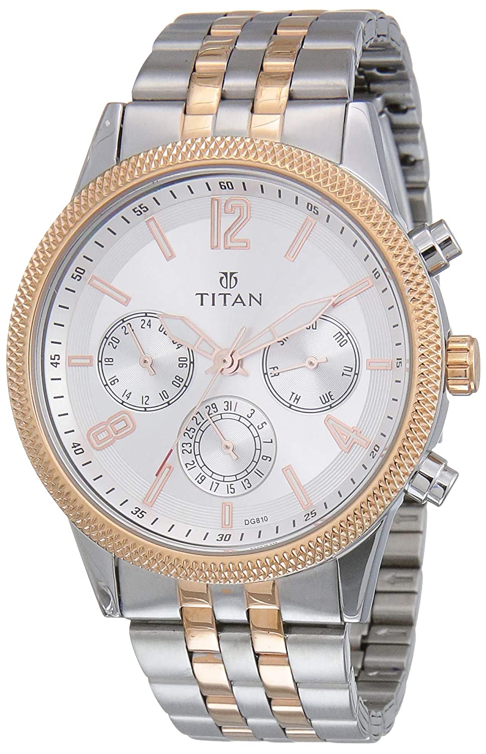 titan metal watch
