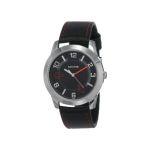 Sonata-Yuva-Black-Men's-Watch