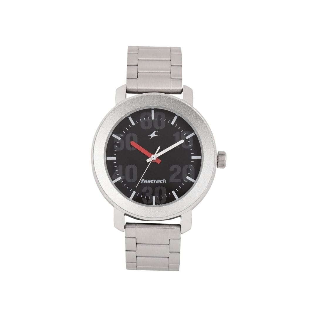 fastrack stainless steel watch