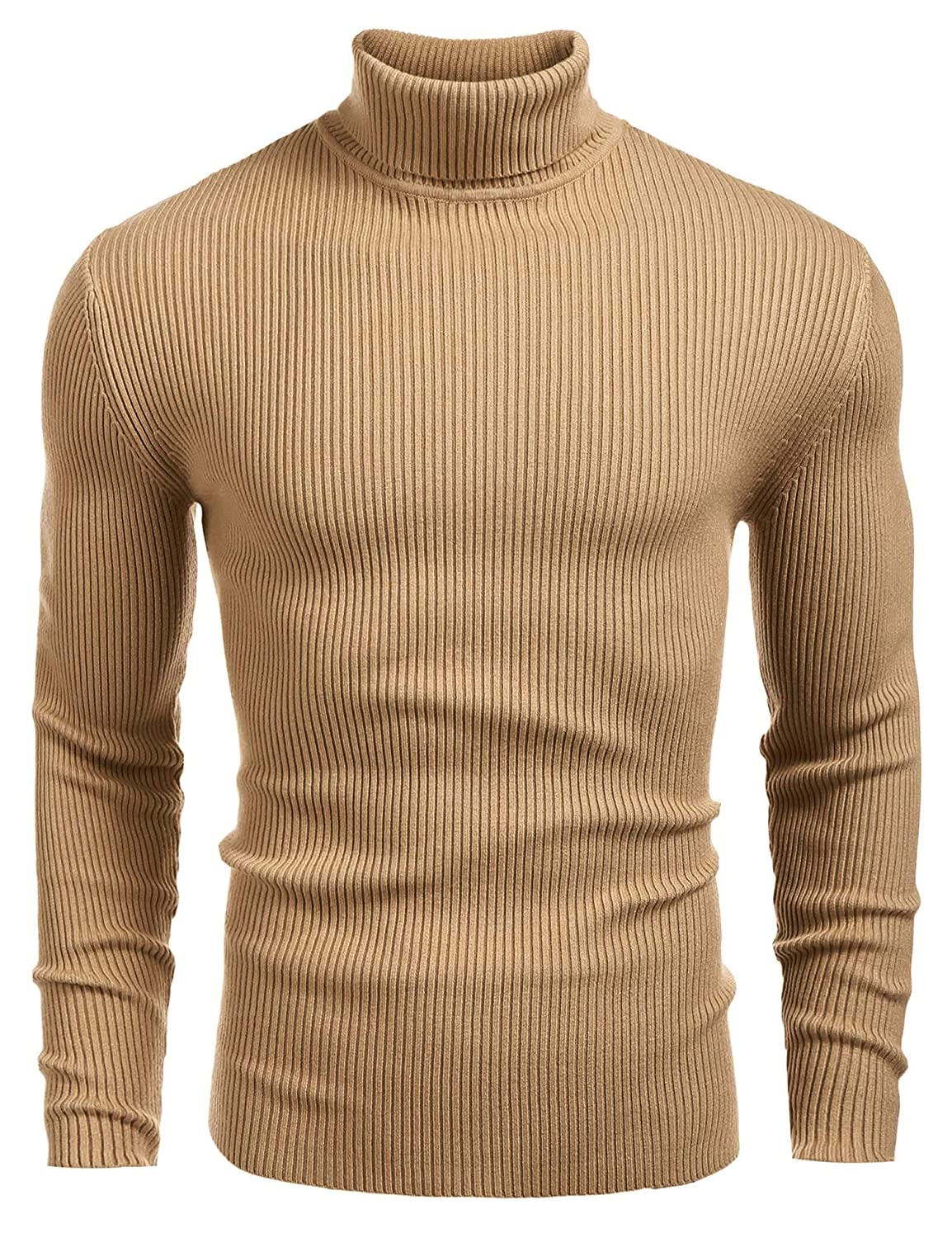 Men's Cotton Turtle Neck Sweater