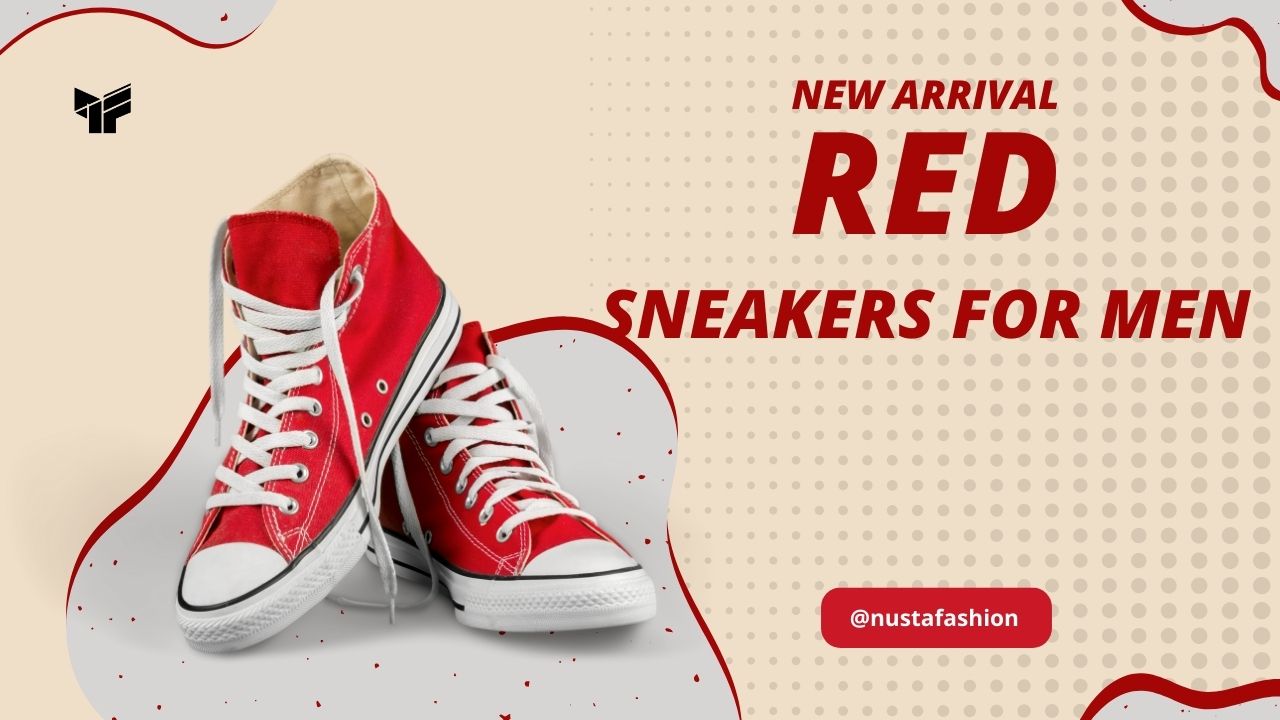 Read more about the article 9 Best Red Sneakers For Men – Buy Online in India | 2022