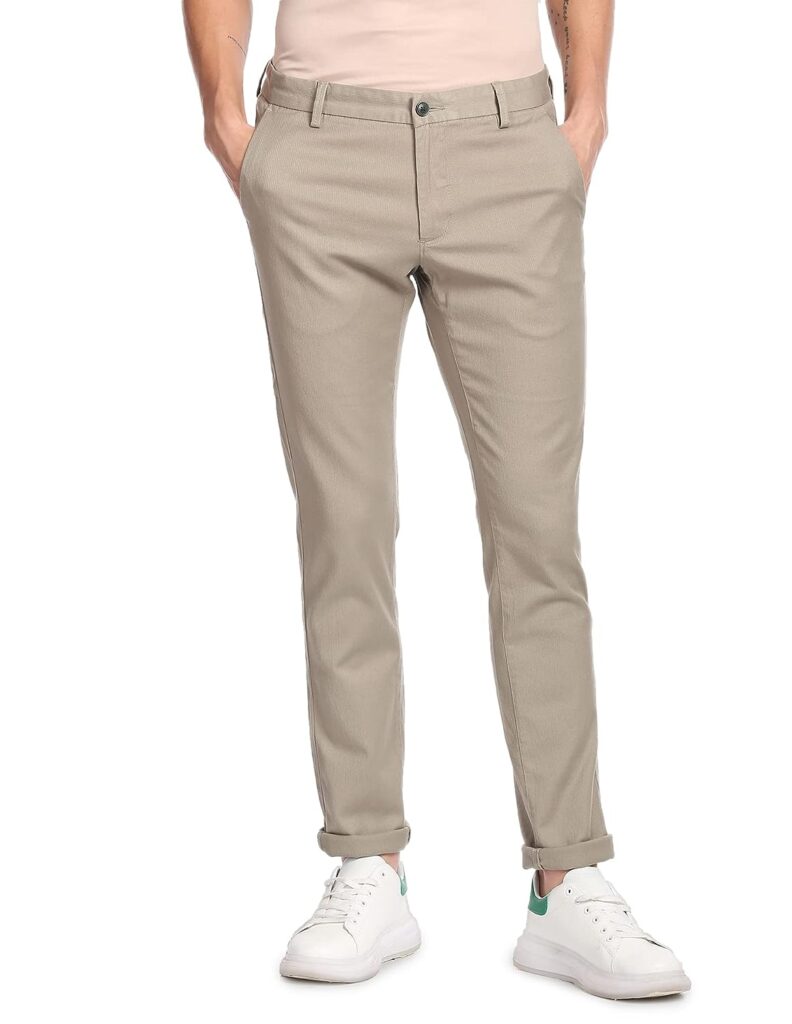 Arrow Sports Mens Slim Pants