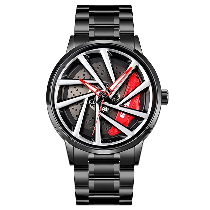 SKMEI Mens Wheels Rolling Creative Watch