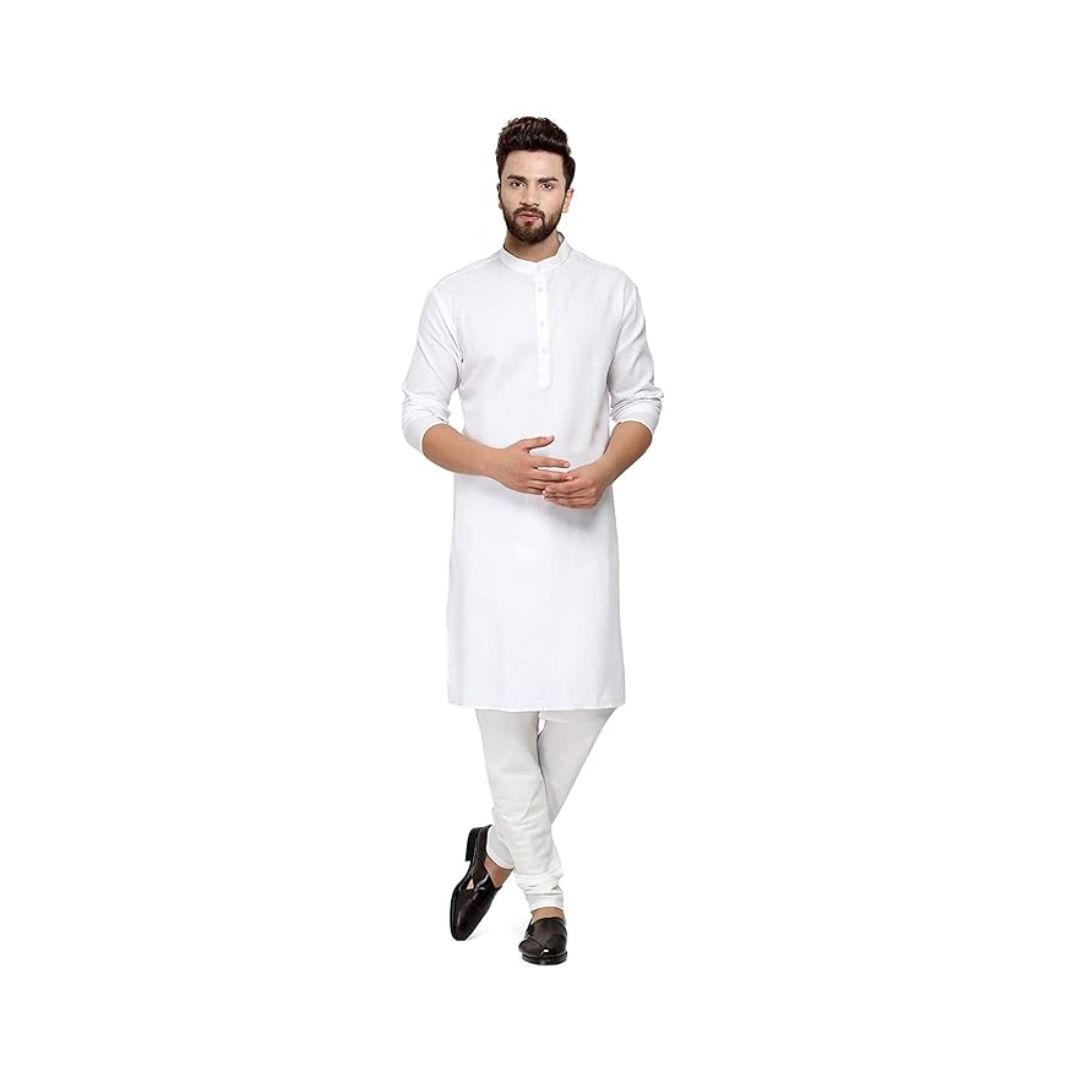 white kurtas for holi