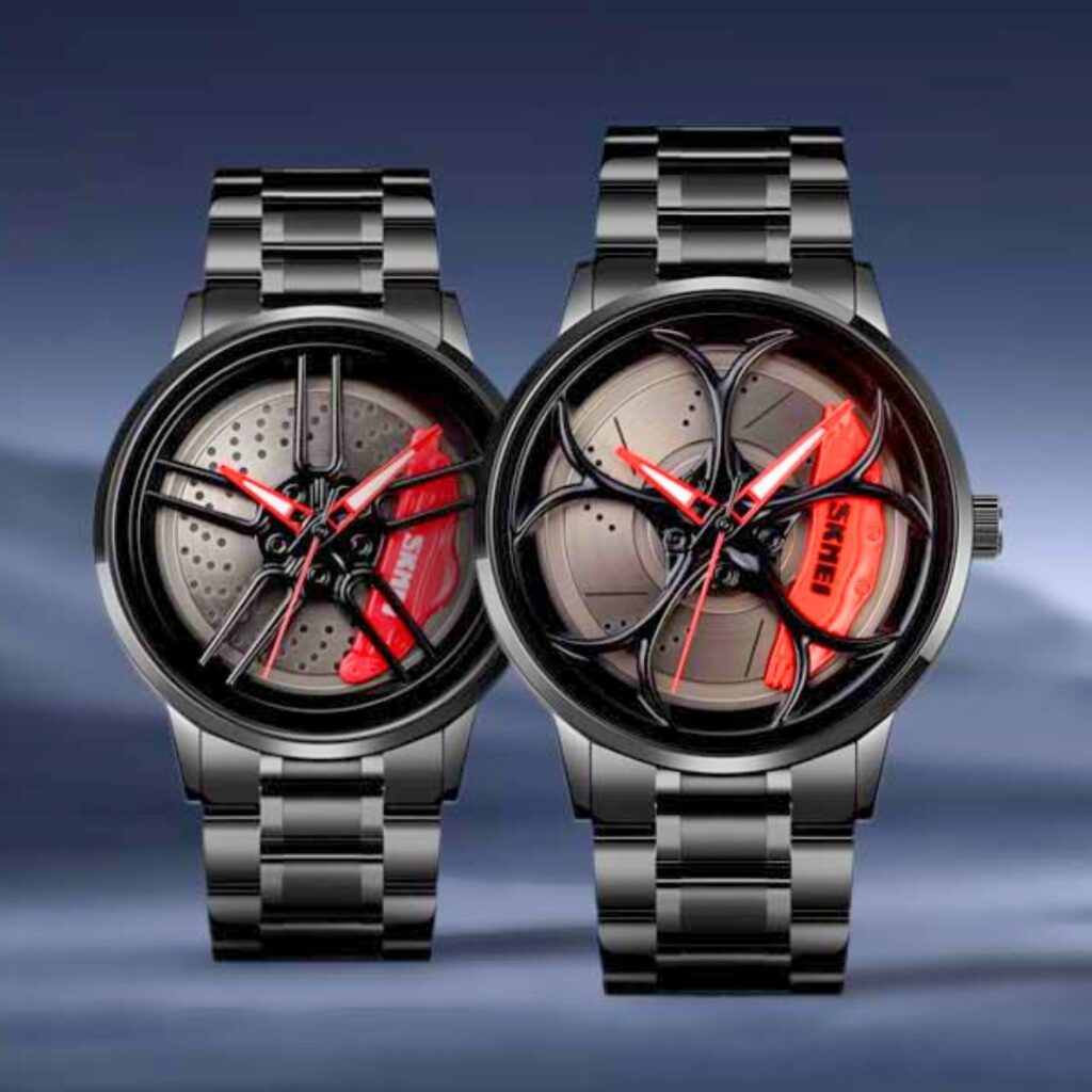 Wheel Rolling Watches for Men