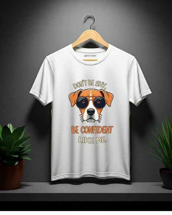 DON'T BE SHY BE CONFIDENT T-Shirt - Image 3