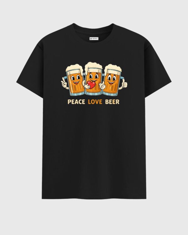 PEACE LOVE BEER T-Shirt For Men