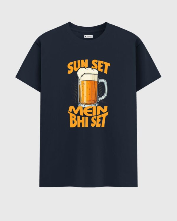 SUNSET MEIN BHI SET T-Shirt - Image 4