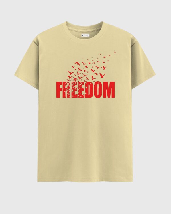 FREEDOM HALF SLEEVE T-Shirt For Men