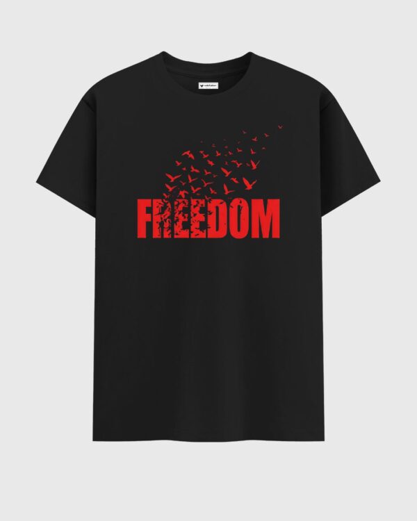 FREEDOM HALF SLEEVE T-Shirt For Men - Image 4