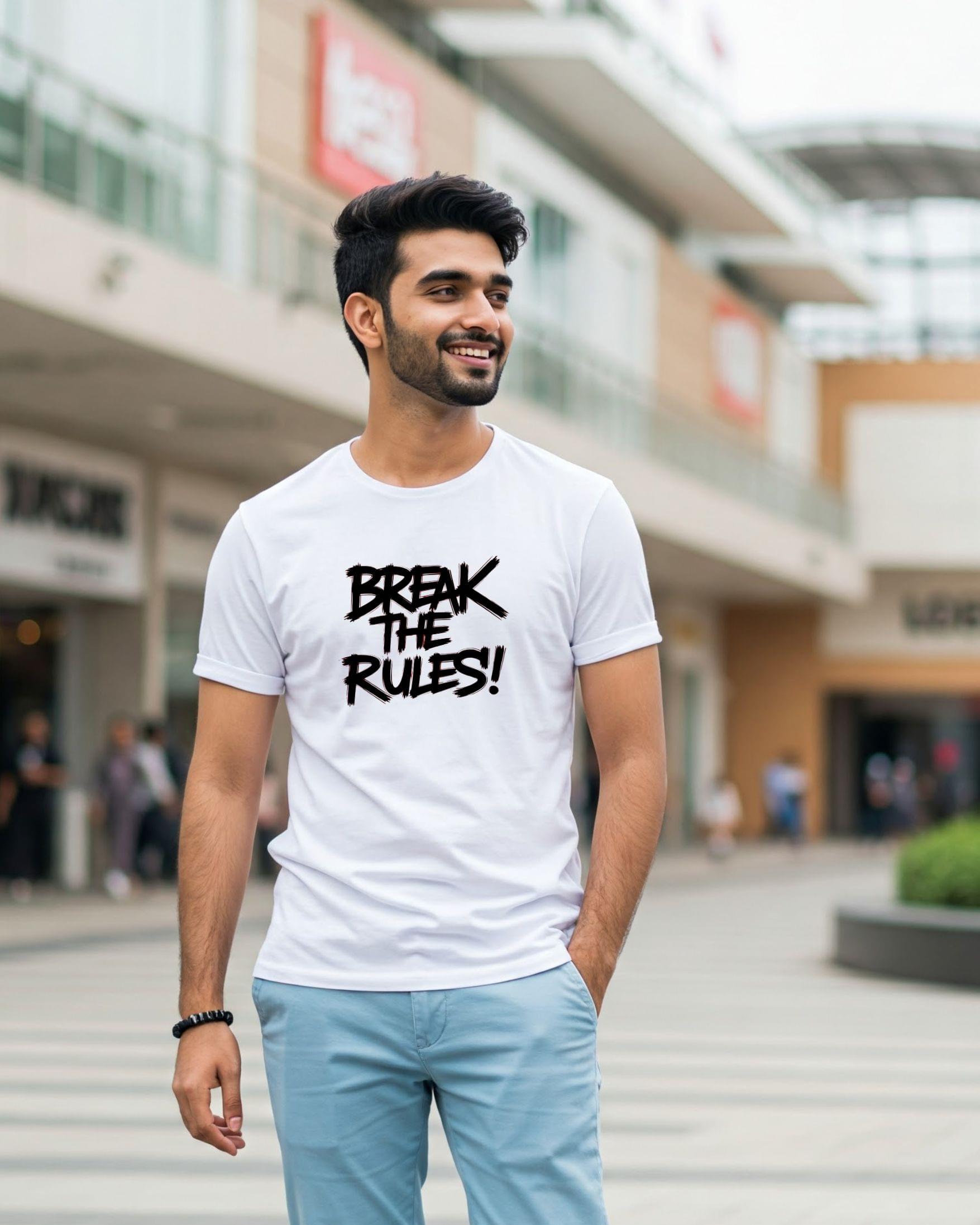 BREAK THE RULES T-Shirt For Men