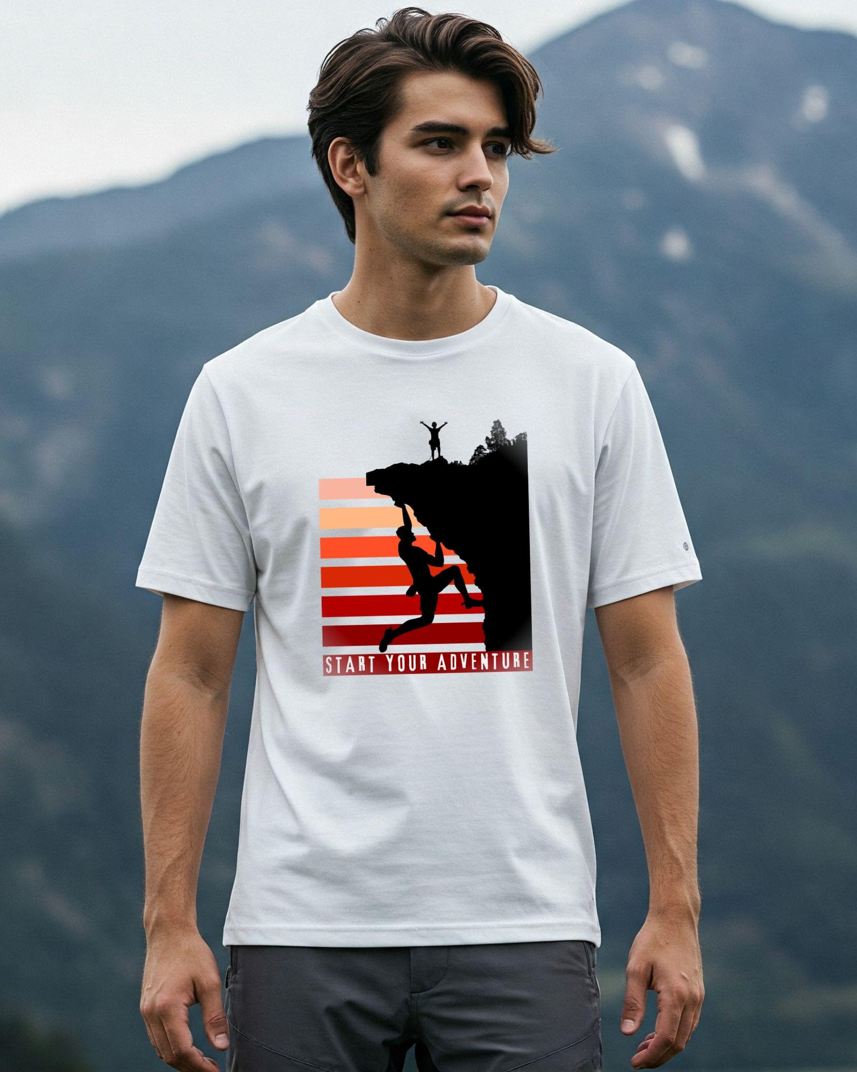 START YOUR ADVENTURE T-Shirt For Men - Image 4