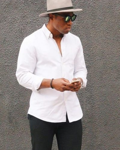 Crisp White Dress Shirt